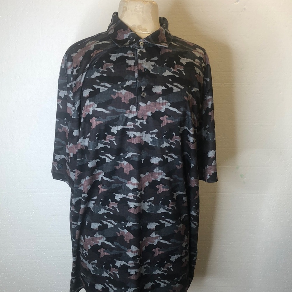 Men’s large camouflage polo golf shirt GN ML75 Play dry. Excellent condition
